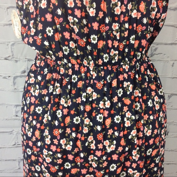 Jolie&Joy Floral Hi-Low Dress, Size XL - Picture 10 of 13